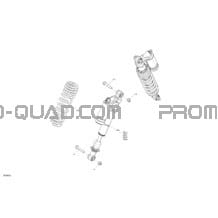 Suspension - Amortisseurs Avant pour Can-am Toutes les cylindrées 2022 Outlander MAX 1000R EFI - LTD - CE