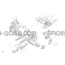 Châssis - Système pour Can-am Toutes les cylindrées 2022 Outlander MAX 1000R EFI - LTD - CE