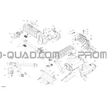 Moteur - Échappement pour Can-am Toutes les cylindrées 2022 Renegade 1000R EFI - XMR - CE