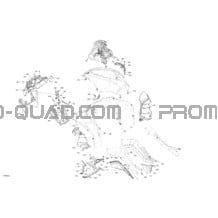 Carrosserie - Section Avant pour Can-am Toutes les cylindrées 2022 Renegade 1000R EFI - XMR - CE