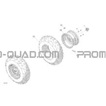 Entraînement - Roues Avants pour Can-am Toutes les cylindrées 2022 Outlander T 450 EFI - STD - T Regulation