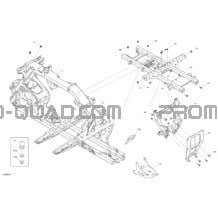 Châssis - Système pour Can-am Toutes les cylindrées 2022 Outlander T 450 EFI - STD - T Regulation