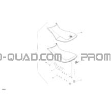 Carrosserie - Sièges pour Can-am Toutes les cylindrées 2022 Outlander T 450 EFI - DPS - T Regulation