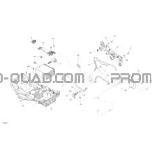 Électrique - Section Arrière pour Can-am Toutes les cylindrées 2022 Outlander T 450 EFI - DPS - T Regulation