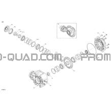 Entraînement - Unité Entraînement Finale pour Can-am Toutes les cylindrées 2022 Outlander T 450 EFI - XU+ - T Regulation