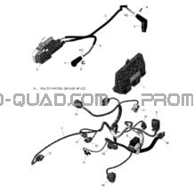 Rotax - Engine Harness And Electronic Module  - V3 pour Can-am Toutes les cylindrées 2022 Outlander T 570 EFI - XU - T Regulation