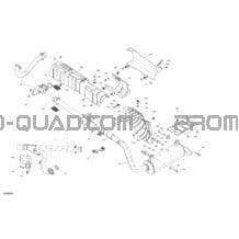 Moteur - Échappement pour Can-am Toutes les cylindrées 2022 Outlander T 570 EFI - XU - T Regulation