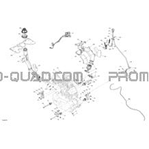 Moteur - Système pour Can-am Toutes les cylindrées 2022 Outlander T 570 EFI - XU - T Regulation