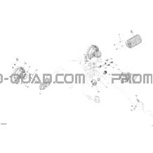 Électrique - Section Avant pour Can-am Toutes les cylindrées 2022 Outlander T 570 EFI - XU - T Regulation