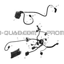 Rotax - Engine Harness And Electronic Module  - V4 pour Can-am Toutes les cylindrées 2022 Outlander T 570 EFI - XU+ - T Regulation