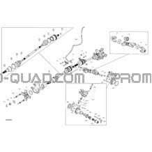 Entraînement - Avant - Pièces Communes pour Can-am Toutes les cylindrées 2022 Outlander T MAX 450 EFI - DPS - T Regulation