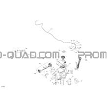 Moteur - Alimentation pour Can-am Toutes les cylindrées 2022 Outlander T MAX 450 EFI - STD - T Regulation