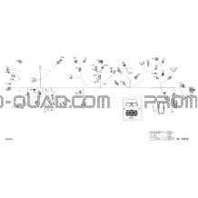Électrique - Câblage Principal - 710007823 pour Can-am Toutes les cylindrées 2022 Outlander T MAX 450 EFI - STD - T Regulation