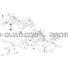 Moteur - Échappement pour Can-am Toutes les cylindrées 2022 Outlander T MAX 570 EFI - DPS - T Regulation