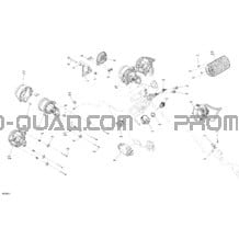 Électrique - Section Avant pour Can-am Toutes les cylindrées 2022 Outlander T 650 EFI - XT - T Regulation