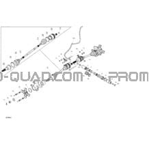 Entraînement - Avant - Pièces Communes pour Can-am Toutes les cylindrées 2022 Outlander T MAX 1000 EFI - DPS - T Regulation