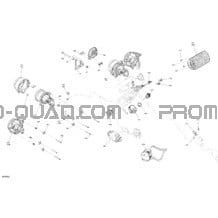Électrique - Section Avant pour Can-am Toutes les cylindrées 2022 Outlander T MAX 1000 EFI - DPS - T Regulation