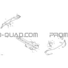 Carrosserie - Plaque de Protection et Pare-Chocs pour Can-am Toutes les cylindrées 2022 Outlander T MAX 1000 EFI - XTP - T Regulation