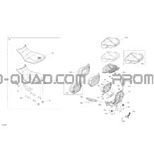 Carrosserie - Sièges pour Can-am Toutes les cylindrées 2022 Outlander T MAX 1000 EFI - XTP - T Regulation