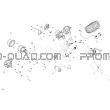 Électrique - Section Avant pour Can-am Toutes les cylindrées 2022 Outlander T MAX 1000 EFI - XTP - T Regulation