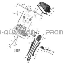 Rotax - Culasse pour Can-am Toutes les cylindrées 2022 Outlander T MAX 1000 EFI - XU+ - T Regulation