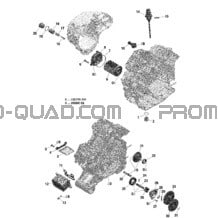Rotax - Lubrification Du Moteur pour Can-am Toutes les cylindrées 2022 Outlander T MAX 1000 EFI - XU+ - T Regulation