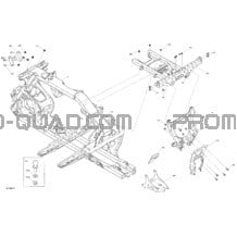 Châssis - Système pour Can-am Toutes les cylindrées 2022 Renegade T 650 EFI - STD - T Regulation