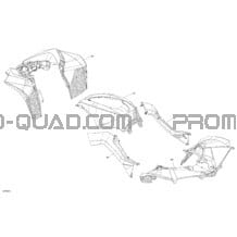 Carrosserie - Ensembles Ailes pour Can-am Toutes les cylindrées 2022 Renegade T 650 EFI - STD - T Regulation