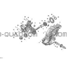 Rotax - Boîte De Vitesses 1 - 420686216 pour Can-am Toutes les cylindrées 2022 Renegade T 650 EFI - XXC - T Regulation