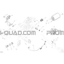 Électrique - Section Avant pour Can-am Toutes les cylindrées 2022 Renegade T 1000 EFI - XXC - T Regulation