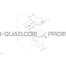 Carrosserie - Sièges pour Can-am Toutes les cylindrées 2022 Outlander T 6X6 - 650 EFI - XU+ - T Regulation