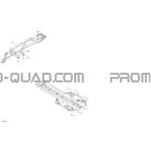 Carrosserie - Plaque de Protection et Pare-Chocs pour Can-am Toutes les cylindrées 2022 Outlander T 6X6 - 1000 EFI - XU+ - T Regulation