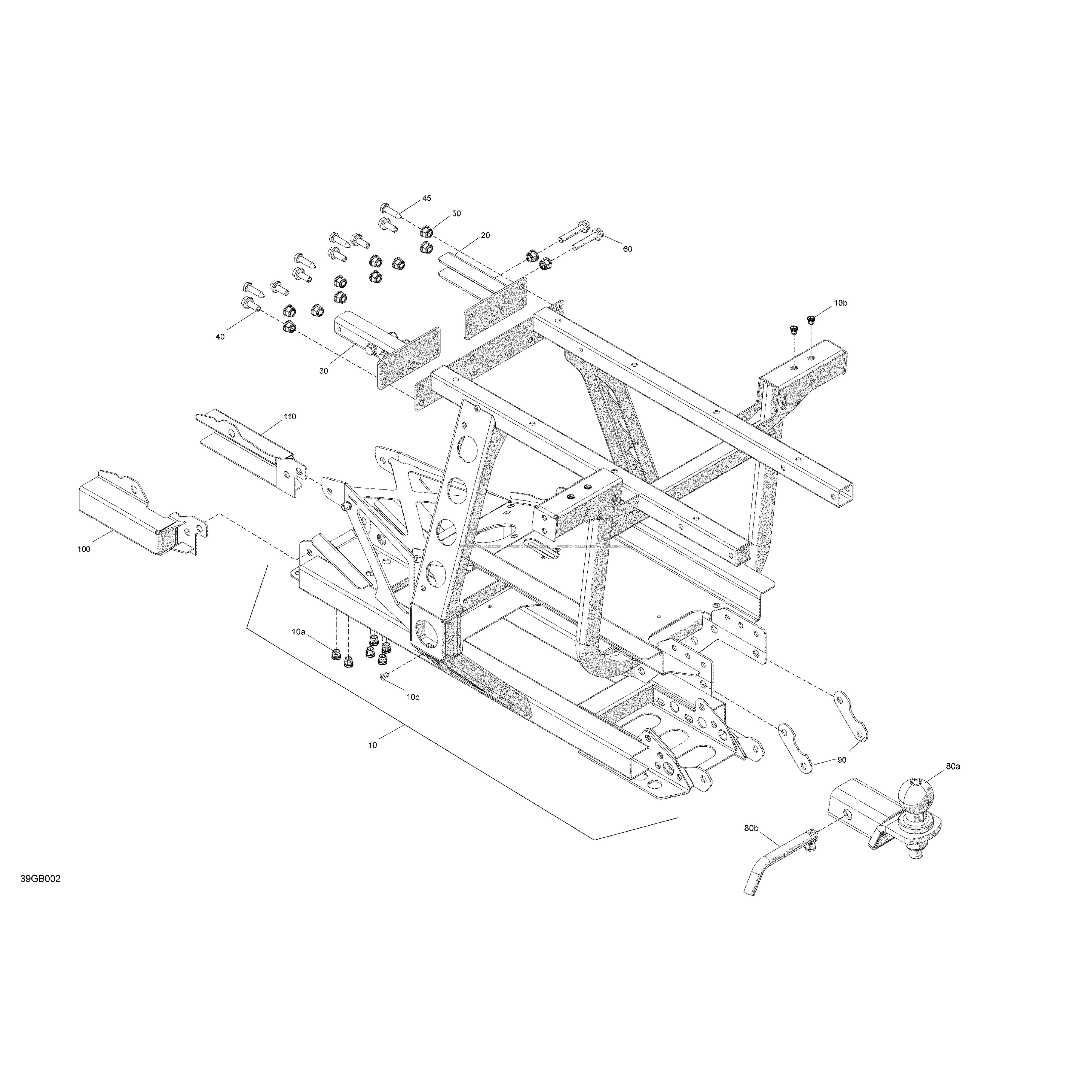 Châssis - Système - Section Arrière  Can-am  2022 Toutes les cylindrées  Original parts OEMChâssis - Système - Section Arrière  Can-am  2022 Toutes les cylindrées  Original parts OEM