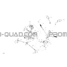 Mécanique - Direction pour Can-am Toutes les cylindrées 2022 Outlander T MAX 6X6 - 650 EFI  - XT - T Regulation