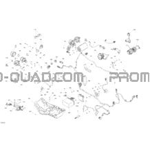 Électrique - Système pour Can-am Toutes les cylindrées 2022 Outlander T MAX 6X6 - 650 EFI  - XT - T Regulation