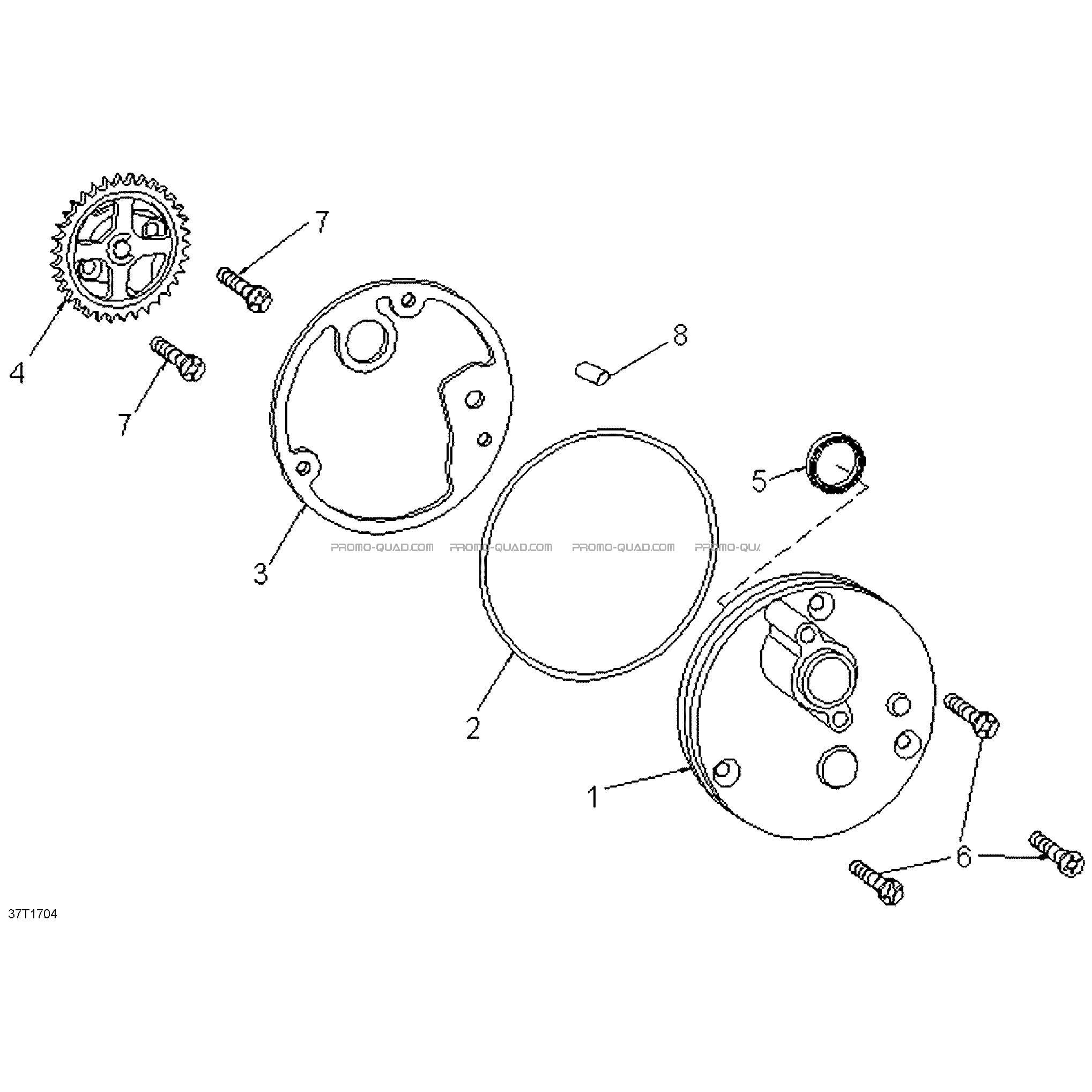 Pompe À Huile  Can-am  2022 Toutes les cylindrées  Original parts OEMPompe À Huile  Can-am  2022 Toutes les cylindrées  Original parts OEM
