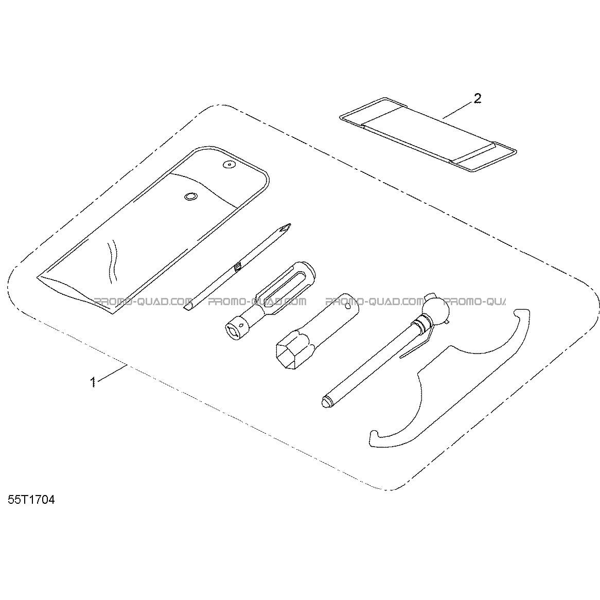 Outils  Can-am  2022 Toutes les cylindrées  Original parts OEMOutils  Can-am  2022 Toutes les cylindrées  Original parts OEM