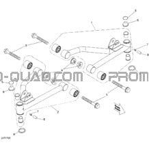 Bras De Suspension Avant pour Can-am Toutes les cylindrées 2022 DS 90
