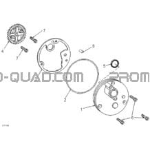 Pompe À Huile pour Can-am Toutes les cylindrées 2022 DS 90 X