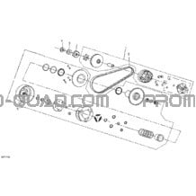 Embrayage pour Can-am Toutes les cylindrées 2022 DS 90 X