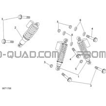 Amortisseurs pour Can-am Toutes les cylindrées 2022 DS 90 X