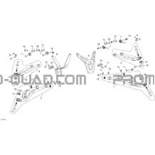 Bras De Suspension Avant pour Can-am Toutes les cylindrées 2022 DS 90 X
