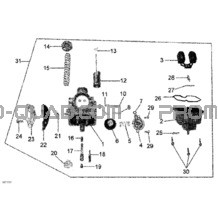 Carburateur pour Can-am Toutes les cylindrées 2022 DS 250