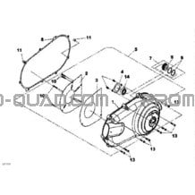 Couvercle CVC pour Can-am Toutes les cylindrées 2022 DS 250