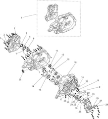 CARTERS BOITE DE VITESSES pour Segway Toutes les cylindrées Toutes les années FUGLEMAN UT10