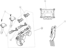 SYSTEME D INJECTION pour Segway Toutes les cylindrées Toutes les années FUGLEMAN UT10