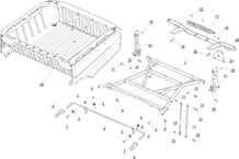 ENSEMBLE BENNE   ARMATURE BENNE pour Segway Toutes les cylindrées Toutes les années FUGLEMAN UT10