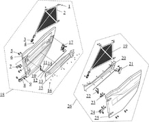 DEMI-PORTES pour Segway Toutes les cylindrées Toutes les années FUGLEMAN UT10