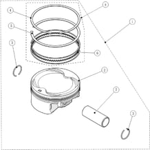 KIT PISTON pour Segway Toutes les cylindrées Toutes les années SNARLER AT6L