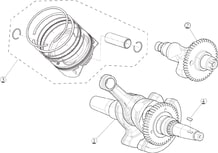 ENSEMBLE VILEBREQUIN   PISTON pour Segway Toutes les cylindrées Toutes les années SNARLER AT6L DELUXE-L E